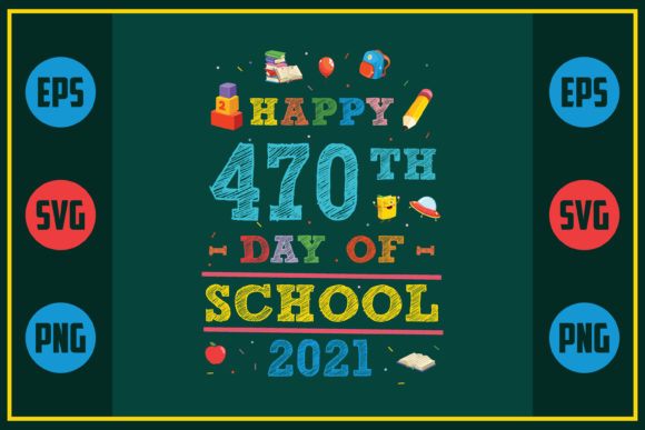 Happy 470th Day: School Graphics for Crafts